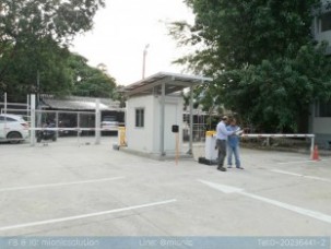 ไม้กั้นรถยนต์ระบบทาบบัตร_คุณธเนตร (5)
